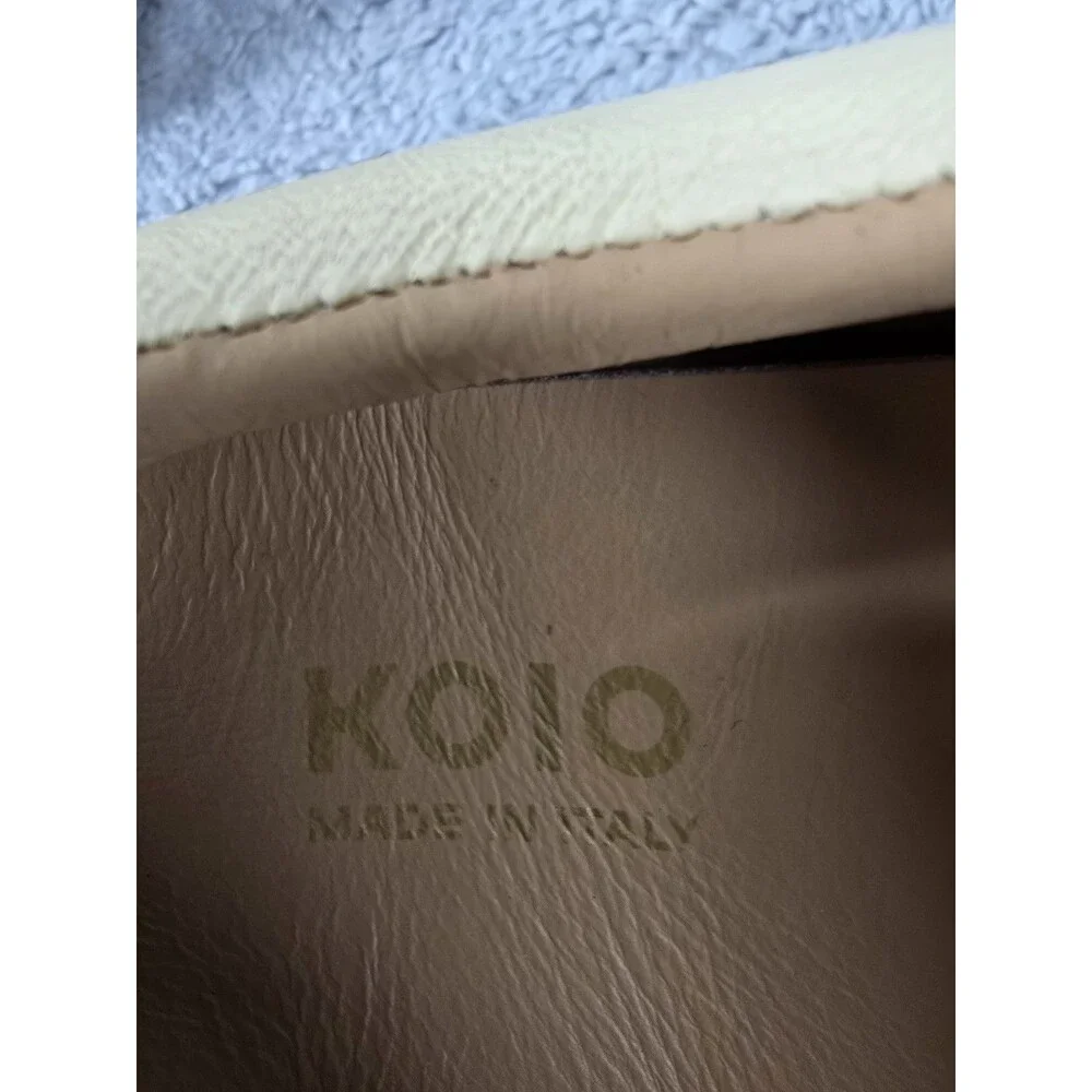 Koio Retro Runner Men's Size 44 EU Camel Suede Leather Lace Up Sneaker